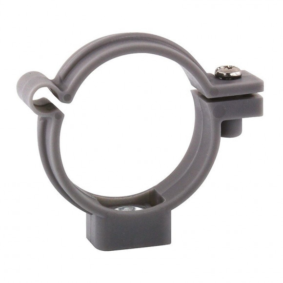 Collier de fixation charnière PVC évacuation D.40