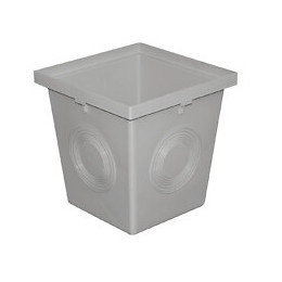 Regard PVC 200x200x200 gris