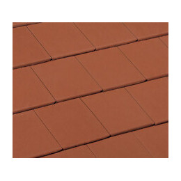 Demi-tuile de rive Droite Innotech Terracotta