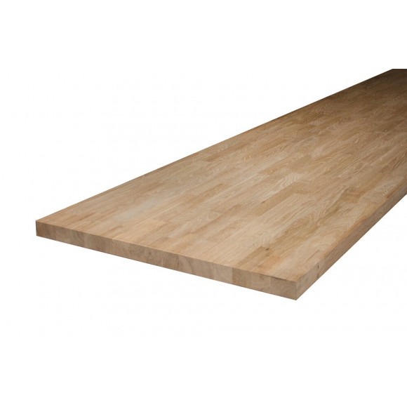 Panneau lamellé-collé Chêne 20x1200 L.3m