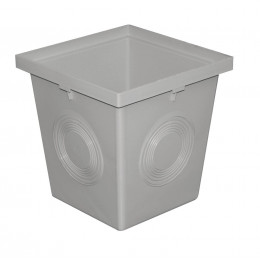 Regard PVC 200x200x200 gris