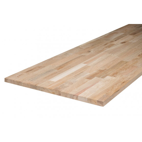 Panneau lamellé-collé Chêne 20x1220 L.2m