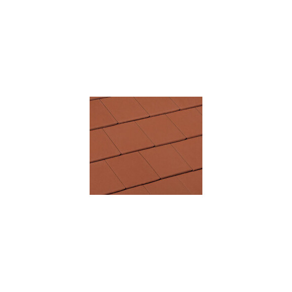 Demi-tuile de rive Droite Innotech Terracotta