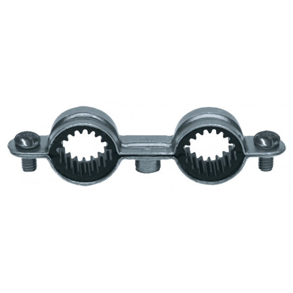 5 colliers doubles isophoniques diamètre 14mm