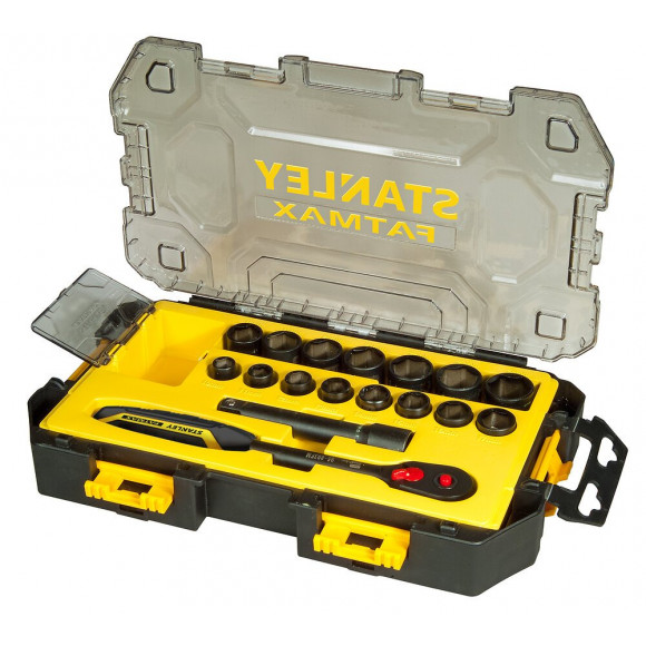 Toughbox jeu de 17 douilles 1/2