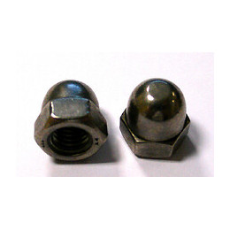 2 écrous borgnes inox A4 8mm