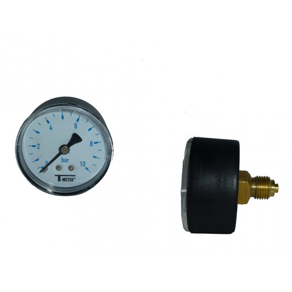 Manomètre à prise arrière 8x13mm 0-10 bars en 837-1