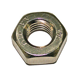 12 écrous hexagonaux inox A4 4mm