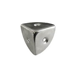 Coin de valise acier zingué 20mm - 4 pièces