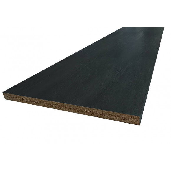 Plan de travail CPL Anthracite 2750x640x38mm
