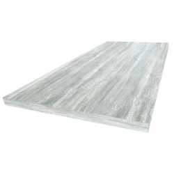 Plan de travail CPL 4 chants Ciment 1200x640x28mm