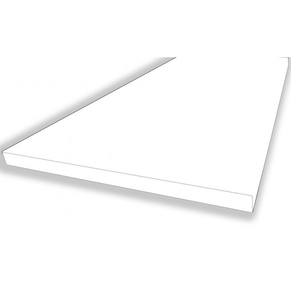 Plan de travail CPL 4 chants Blanc 1200x640x28mm