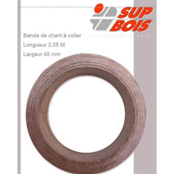 Chant à coller stratifié Chêne rustique 1x45mm L.3.05m