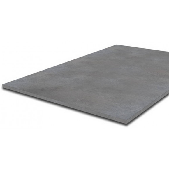 Plateau de bureau mélaminé Béton brossé 1500x800x18mm