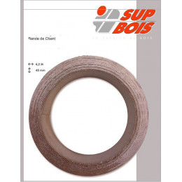 Chant à coller stratifié Cognac 1x45mm L.3.05m