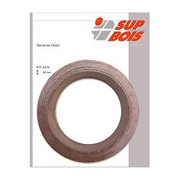 Chant à coller stratifié Cognac 1x45mm L.3.05m