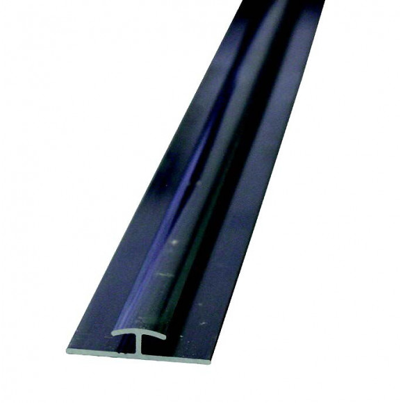 Profil jonction droite aluminium 67x3.8