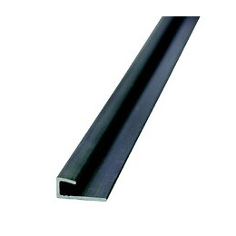 Profil finition bordure aluminium 67x3.8