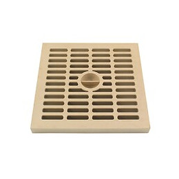 Grille légère pour regard 200x200mm sable