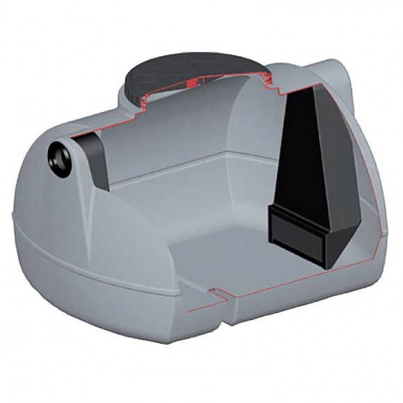 Couvercle pour fosse septique et bac dégraisseur