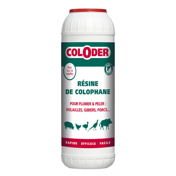 Coloder poudre pour plumer et peler  boite 600 gr
