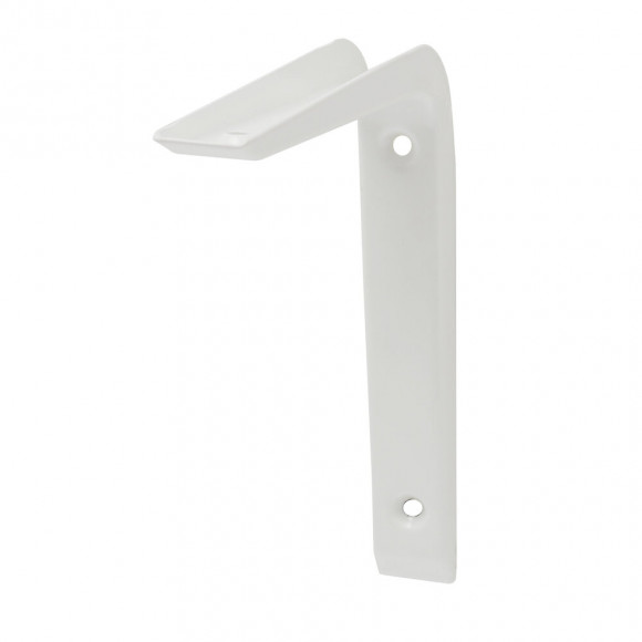 Equerre décorative cantilever blanche 12x15cm