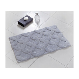 Tapis de bain Flower gris 50x80cm