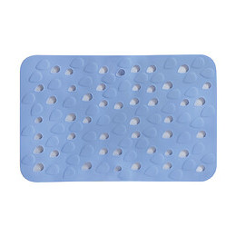 Tapis de sécurité pour baignoire SPIRELLA en PVC bleu
