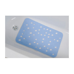 Tapis de sécurité pour baignoire SPIRELLA en PVC bleu