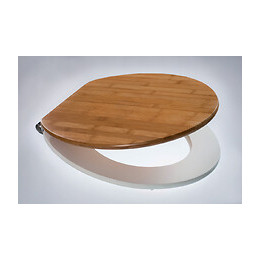 Abattant WC Oslo bois compressé et bambou