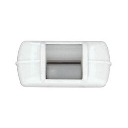 Guide à rouleaux pour sangle largeur 14mm blanc - 1 pièce