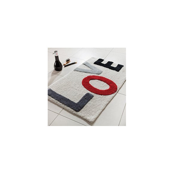 Tapis de bain Words lovely 50x80cm