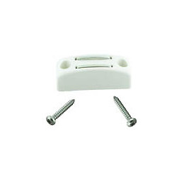 Bloqueur de manivelle magnétique 55x20mm blanc - 1 pièce