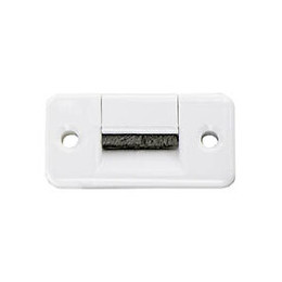 Guide pour sangle largeur 15mm - 22x45mm blanc - 1 pièce
