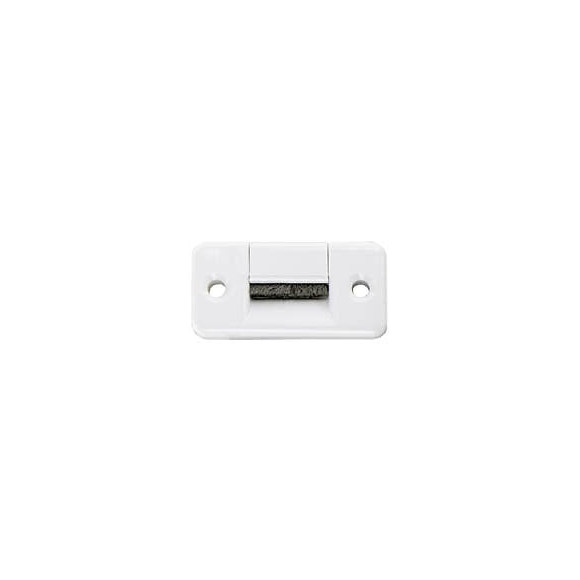 Guide pour sangle largeur 15mm - 22x45mm blanc - 1 pièce