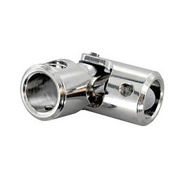 Cardan rond /rond 12 acier nickelé - 1 pièce