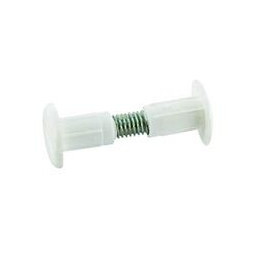 Vis d'assemblage acier tête plastique 42-48mm - 4 pièces