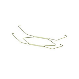 Porte-assiette laitonné n°1 15 à 18 cm - 2 pièces