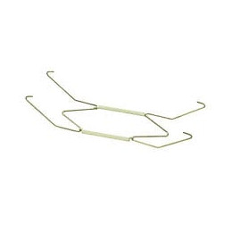 Porte-assiette laitonné n°1 15 à 18 cm - 2 pièces