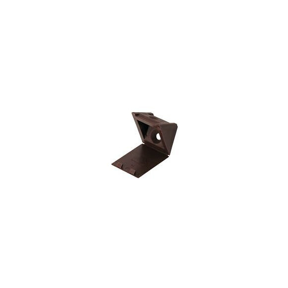 Taquet simple marron 24x23x23 - 4 pièces