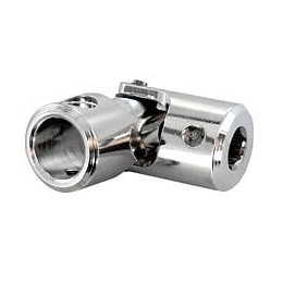 Cardan hexagonal 7 /rond 12mm acier nickelé - 1 pièce