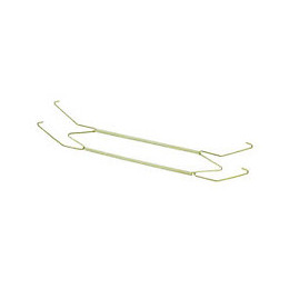 Porte-assiette laitonné n°4 31 à 36 cm - 2 pièces