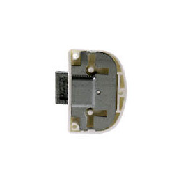 Serrure universelle plastique blanc 20mm - 1 pièce