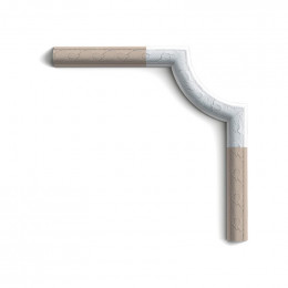 Cimaise Ornée De Feuilles D'acanthe P101a