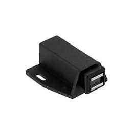 Loqueteau magnétique à pression 10kg noir - 1 pièce