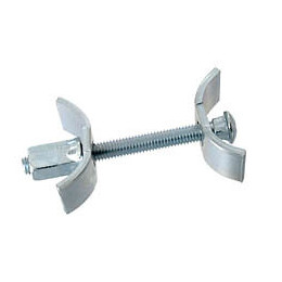 Assemblage plan de travail acier zingué 65mm - 2 pièces