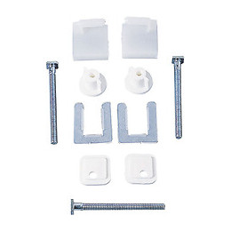 Attache abattant PRO/LUX laiton chromé.