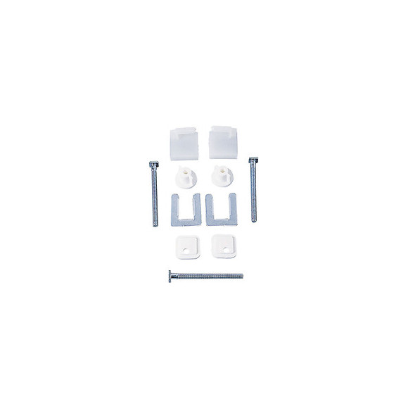 Attache abattant PRO/LUX laiton chromé.