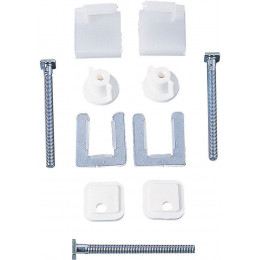 Attache abattant PRO/LUX laiton chromé.