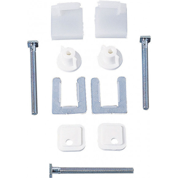 Attache abattant PRO/LUX laiton chromé.